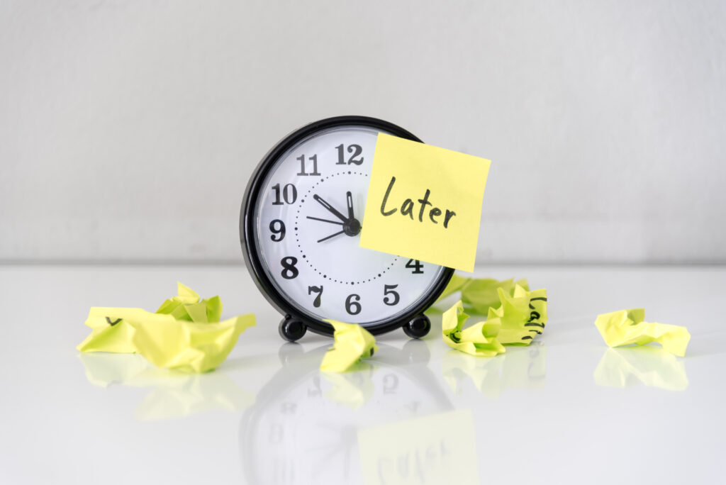 How To Beat Procrastination – The Mindset Of Doing It Today Not Tomorrow